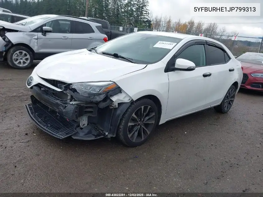 5YFBURHE1JP799313 2018 Toyota Corolla Xse