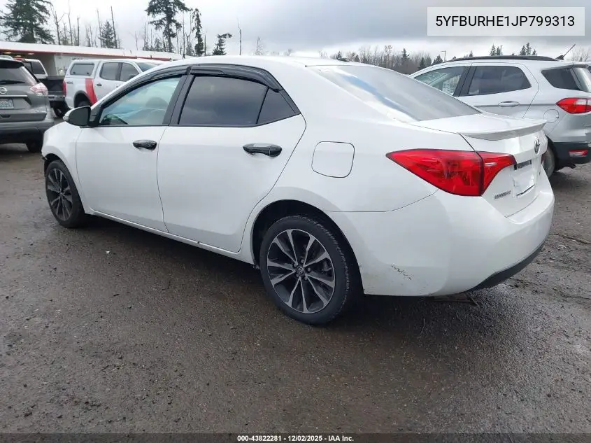 5YFBURHE1JP799313 2018 Toyota Corolla Xse