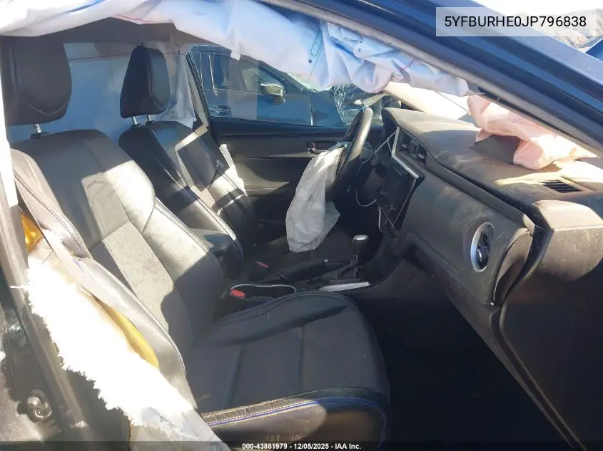 5YFBURHE0JP796838 2018 Toyota Corolla Se