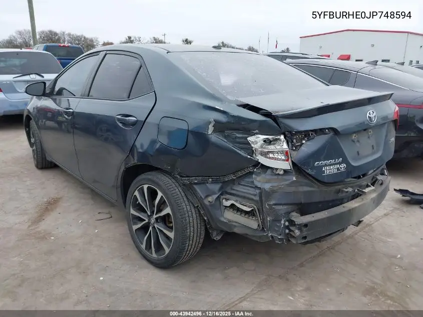 5YFBURHE0JP748594 2018 Toyota Corolla Xse
