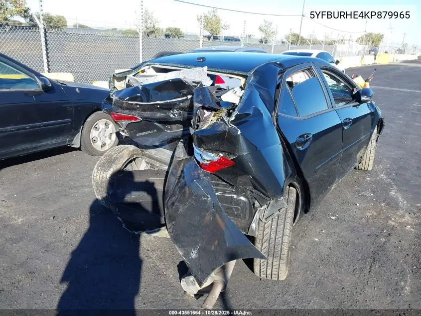 5YFBURHE4KP879965 2019 Toyota Corolla Xse