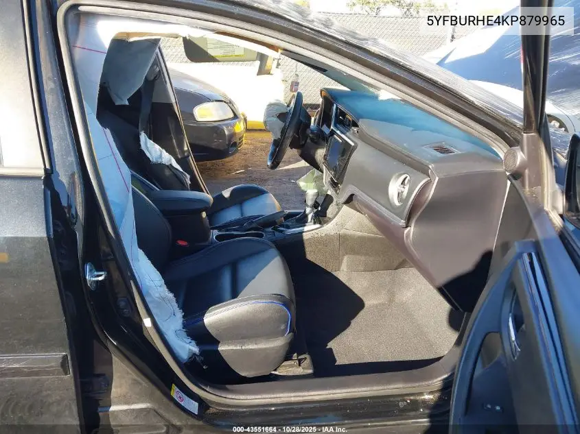 5YFBURHE4KP879965 2019 Toyota Corolla Xse