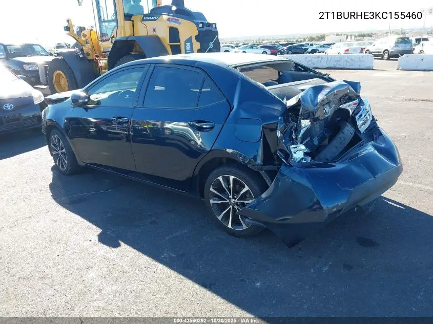2T1BURHE3KC155460 2019 Toyota Corolla Se