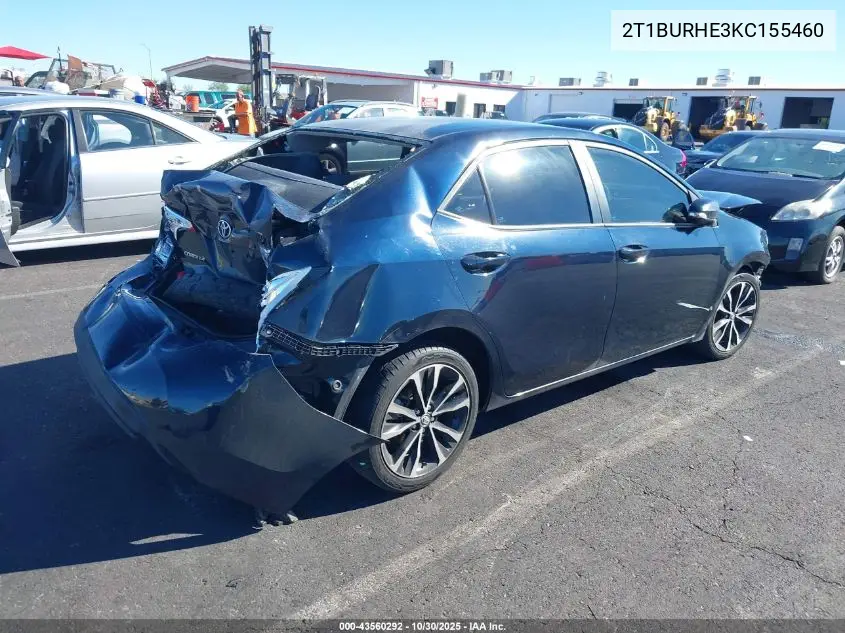 2T1BURHE3KC155460 2019 Toyota Corolla Se