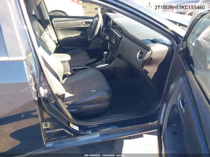2T1BURHE3KC155460 2019 Toyota Corolla Se