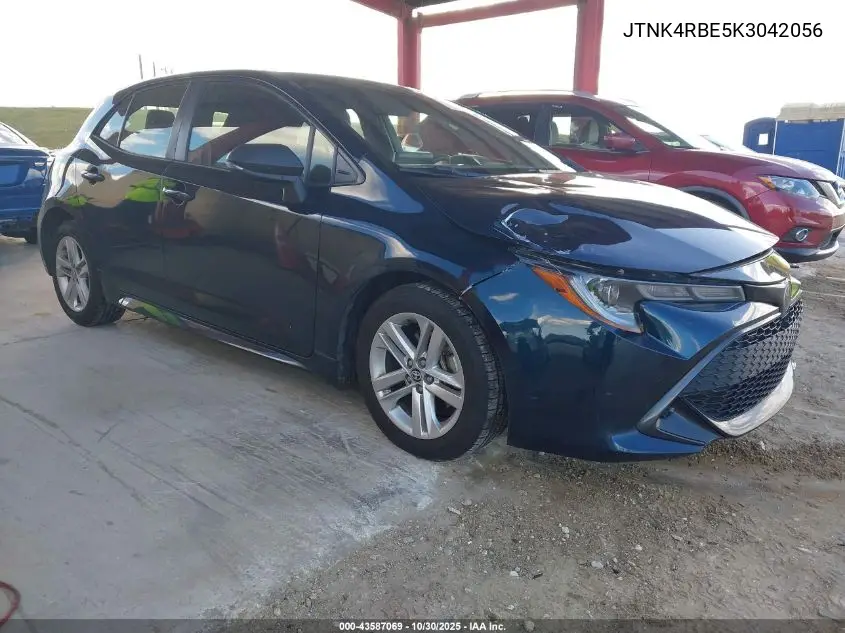 JTNK4RBE5K3042056 2019 Toyota Corolla Se