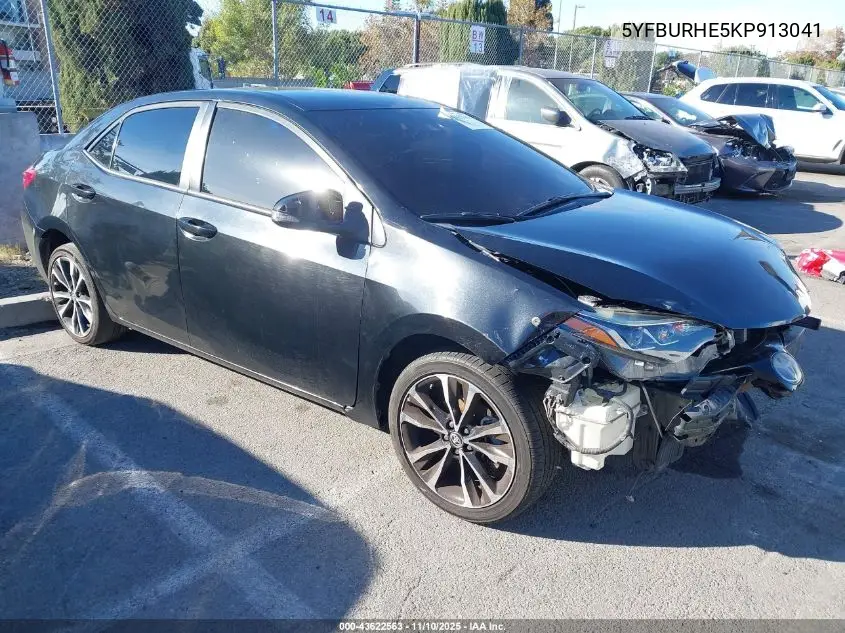 5YFBURHE5KP913041 2019 Toyota Corolla Se