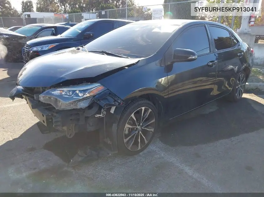 5YFBURHE5KP913041 2019 Toyota Corolla Se