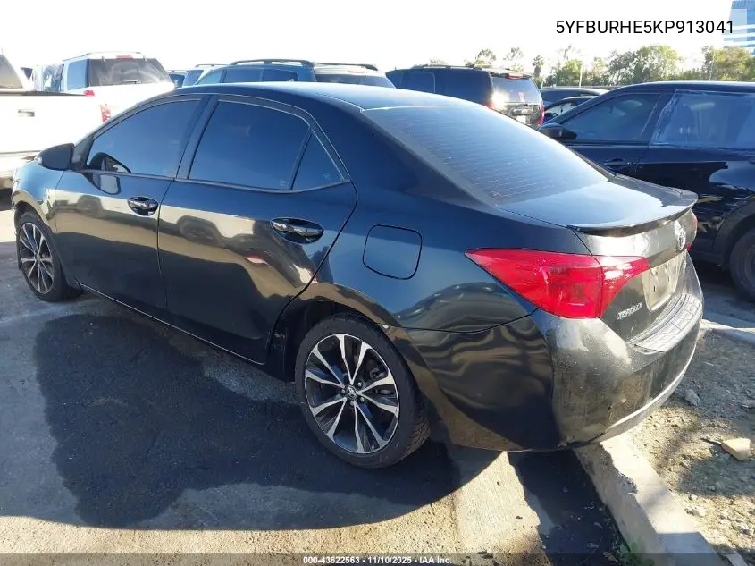 5YFBURHE5KP913041 2019 Toyota Corolla Se
