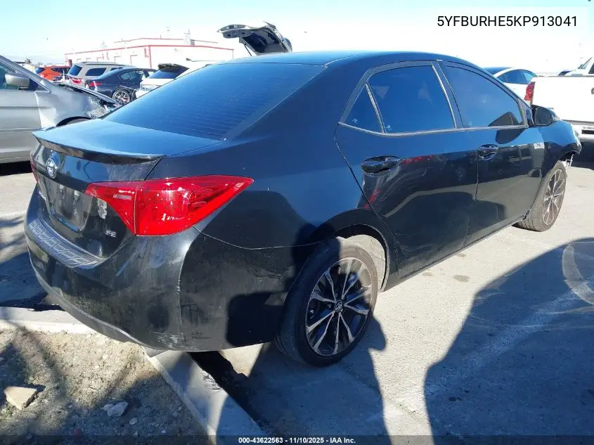 5YFBURHE5KP913041 2019 Toyota Corolla Se