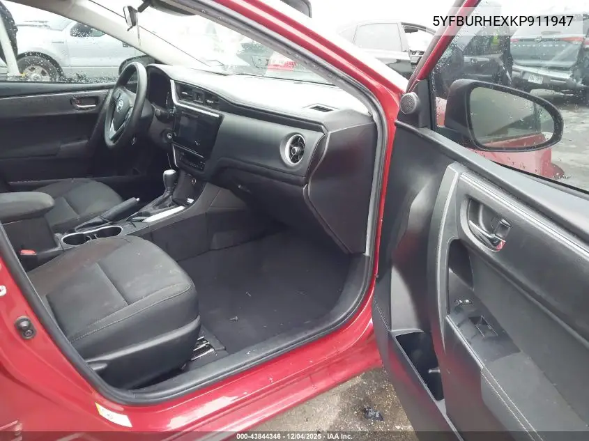 5YFBURHEXKP911947 2019 Toyota Corolla Le