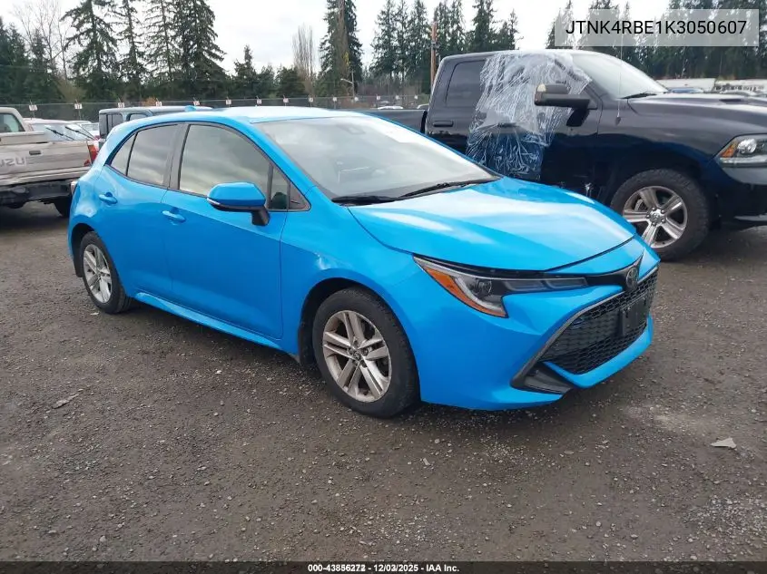 JTNK4RBE1K3050607 2019 Toyota Corolla Se