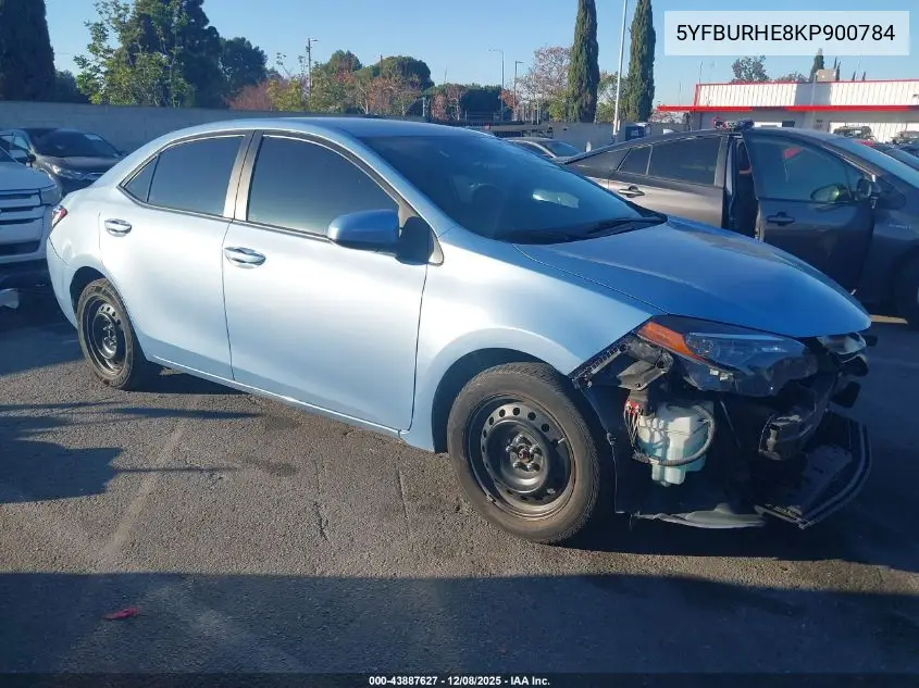 5YFBURHE8KP900784 2019 Toyota Corolla Le