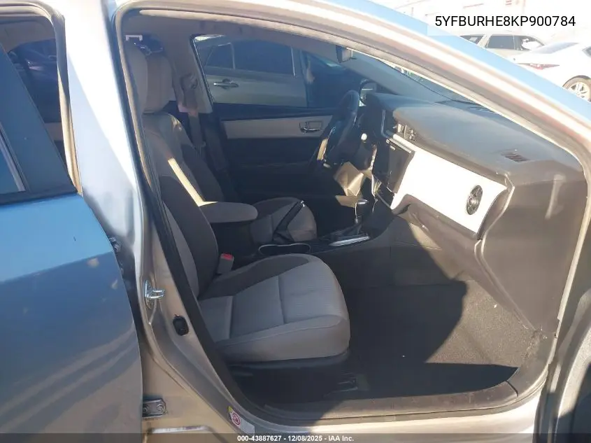 5YFBURHE8KP900784 2019 Toyota Corolla Le