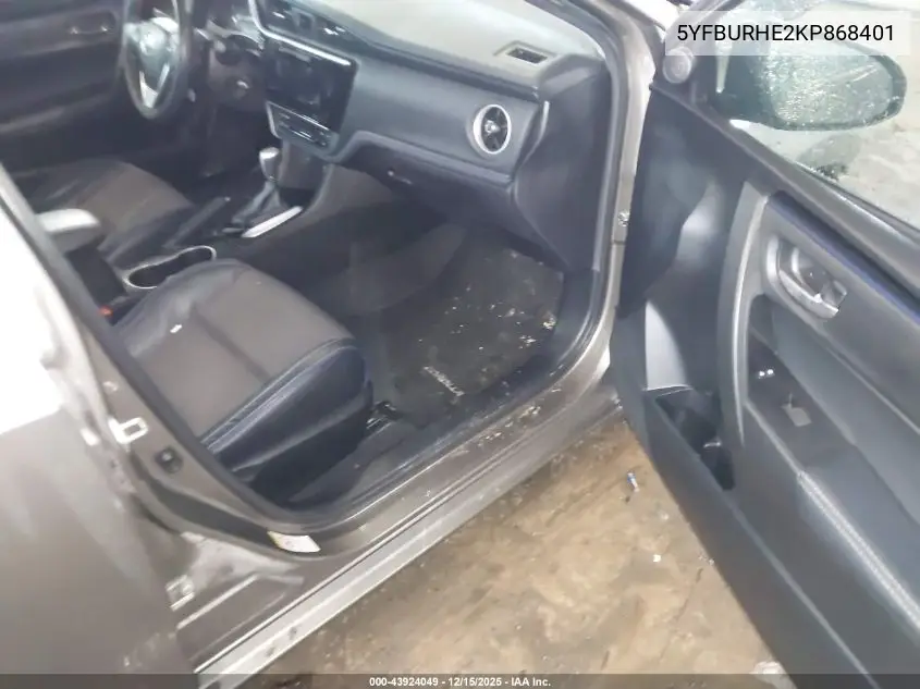 5YFBURHE2KP868401 2019 Toyota Corolla Se