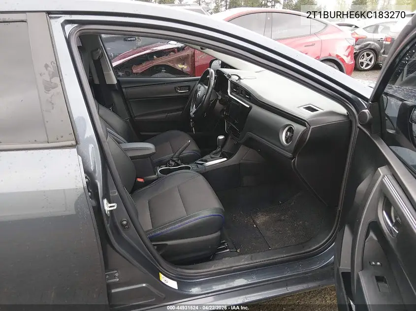 2T1BURHE6KC183270 2019 Toyota Corolla Se