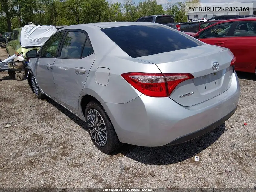 5YFBURHE2KP873369 2019 Toyota Corolla Le