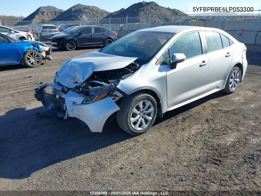 5YFBPRBE6LP053300 2020 Toyota Corolla