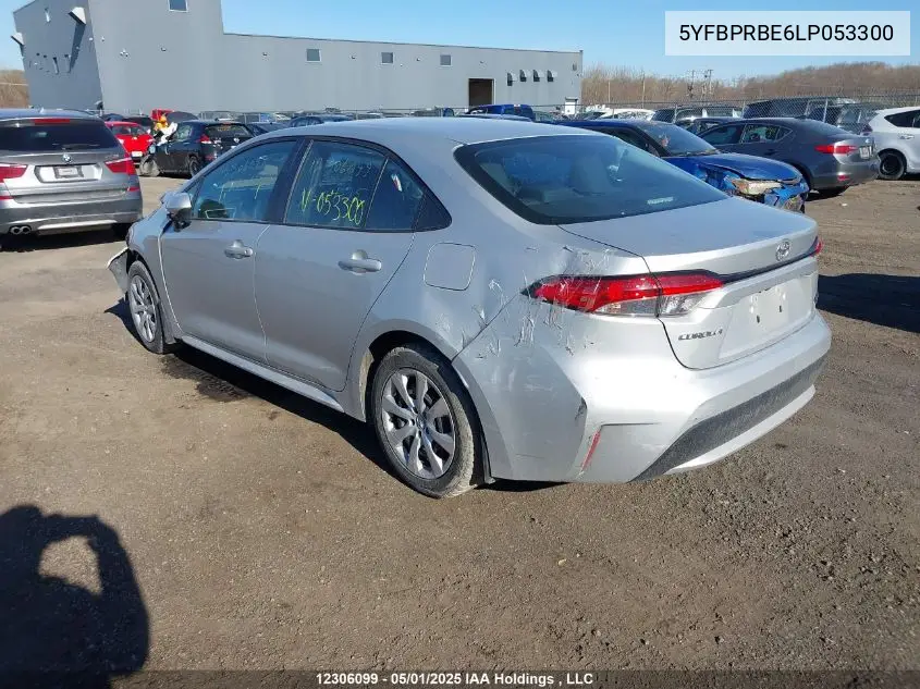 5YFBPRBE6LP053300 2020 Toyota Corolla