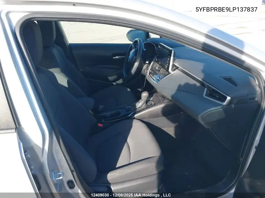 5YFBPRBE9LP137837 2020 Toyota Corolla Le