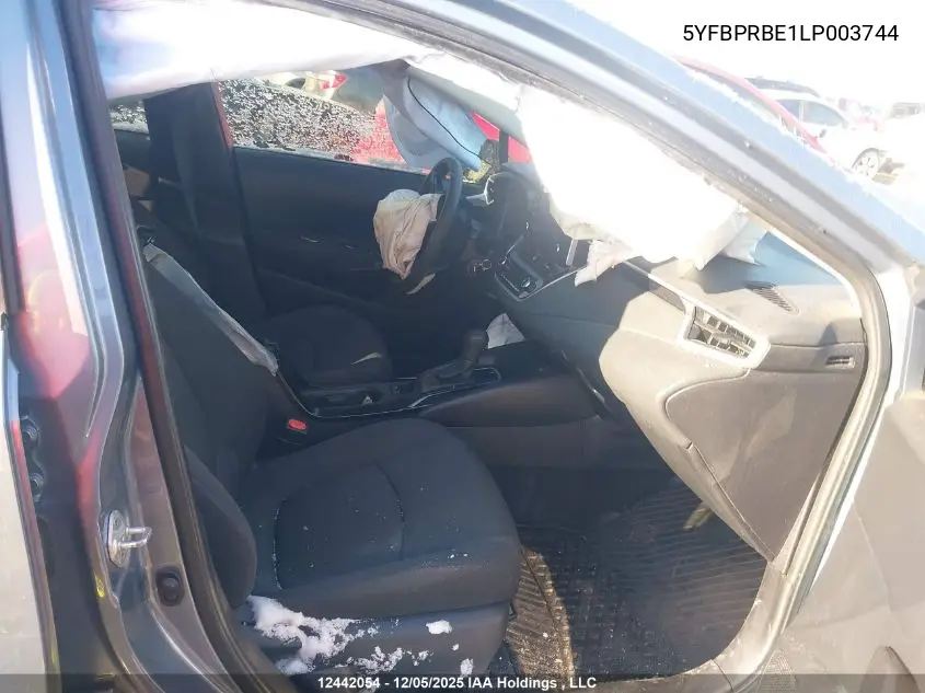 5YFBPRBE1LP003744 2020 Toyota Corolla