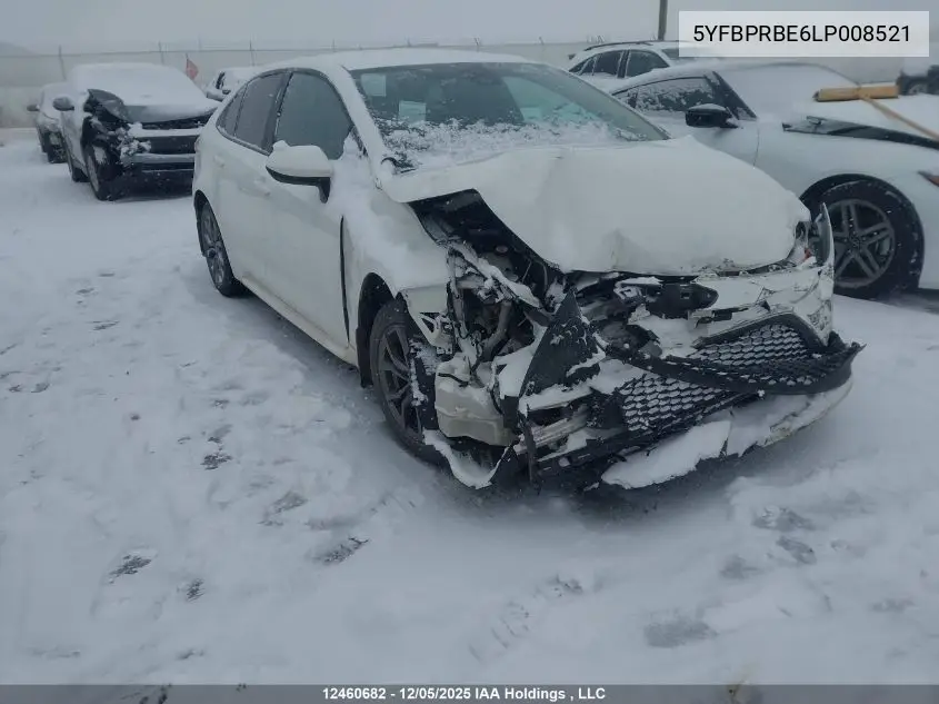 5YFBPRBE6LP008521 2020 Toyota Corolla Le