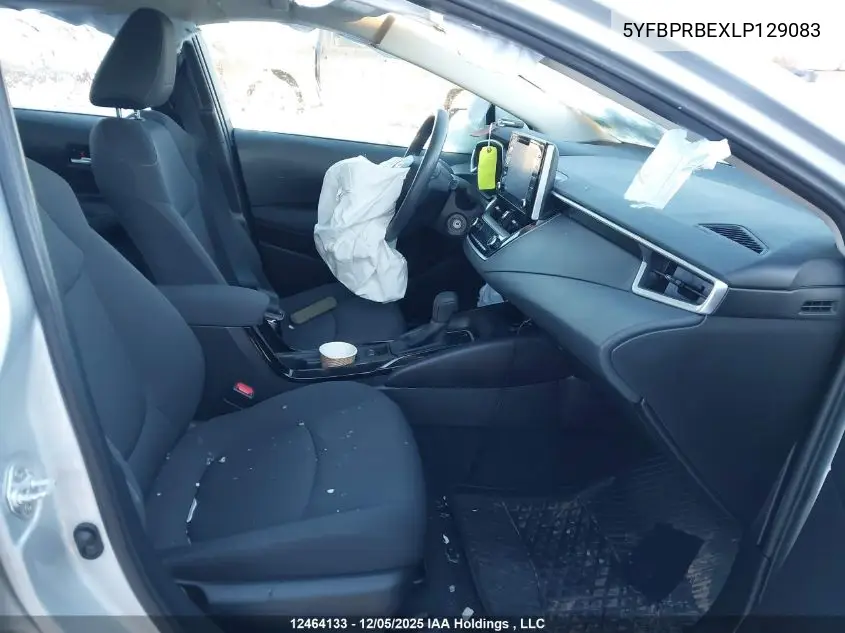 5YFBPRBEXLP129083 2020 Toyota Corolla Le