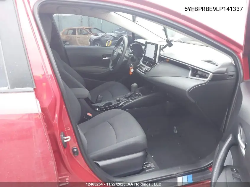 5YFBPRBE9LP141337 2020 Toyota Corolla Le