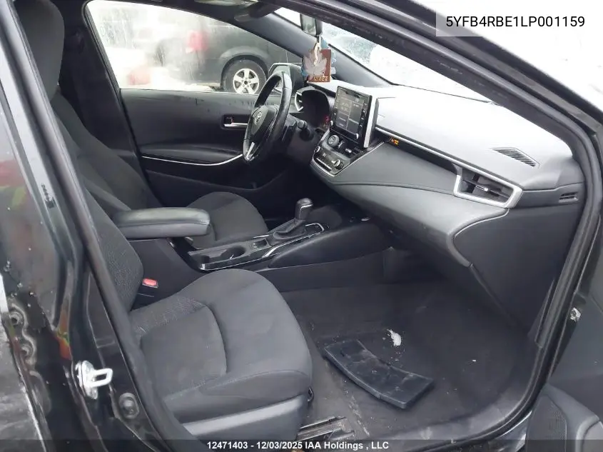 5YFB4RBE1LP001159 2020 Toyota Corolla Se