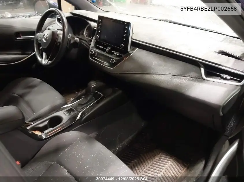 5YFB4RBE2LP002658 2020 Toyota Corolla Se/Xse
