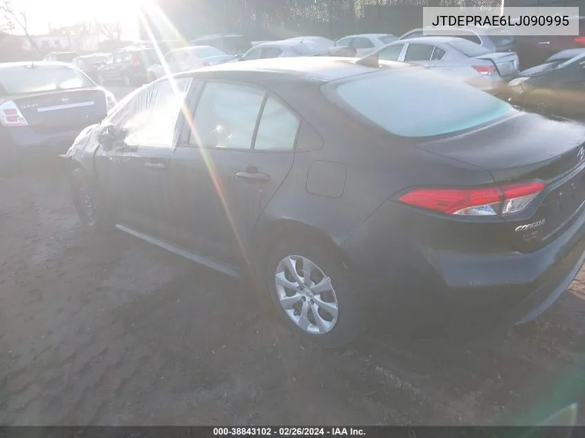 JTDEPRAE6LJ090995 2020 Toyota Corolla Le