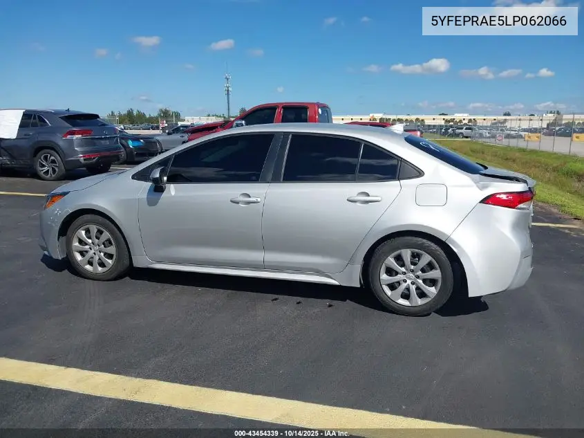 5YFEPRAE5LP062066 2020 Toyota Corolla Le