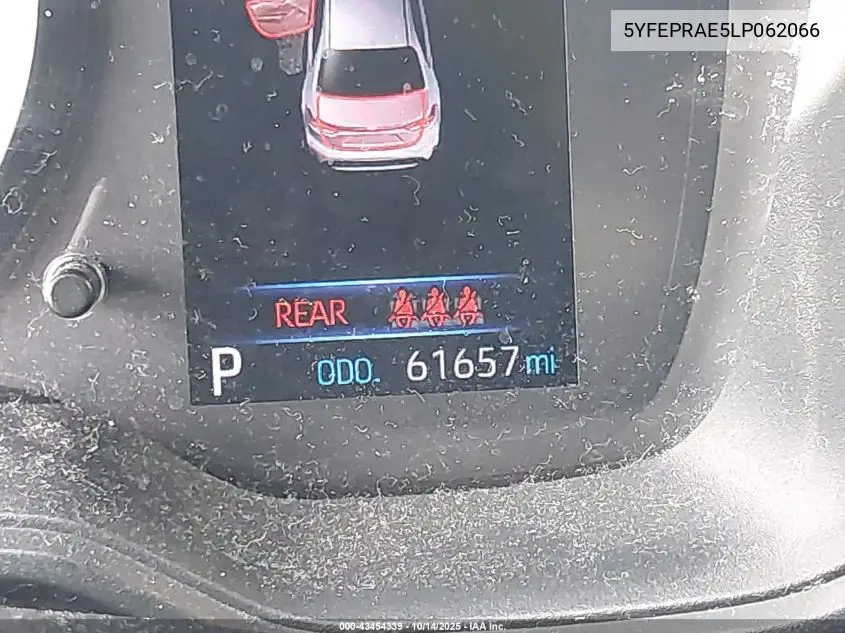 5YFEPRAE5LP062066 2020 Toyota Corolla Le