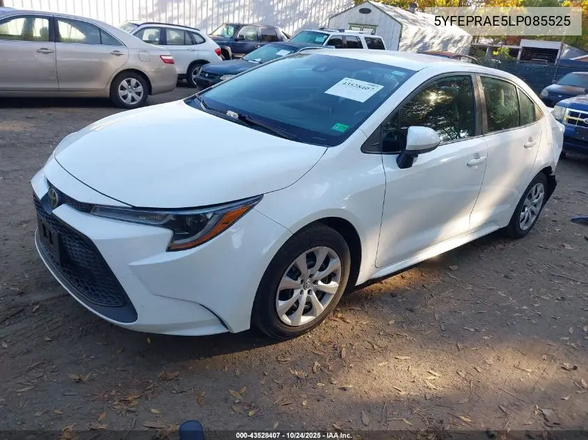 5YFEPRAE5LP085525 2020 Toyota Corolla Le