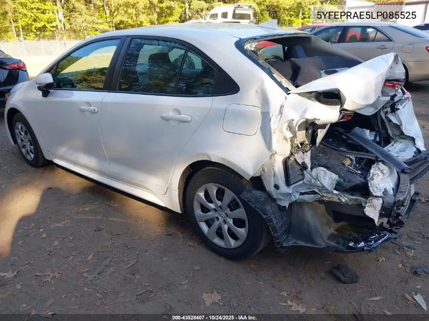 5YFEPRAE5LP085525 2020 Toyota Corolla Le