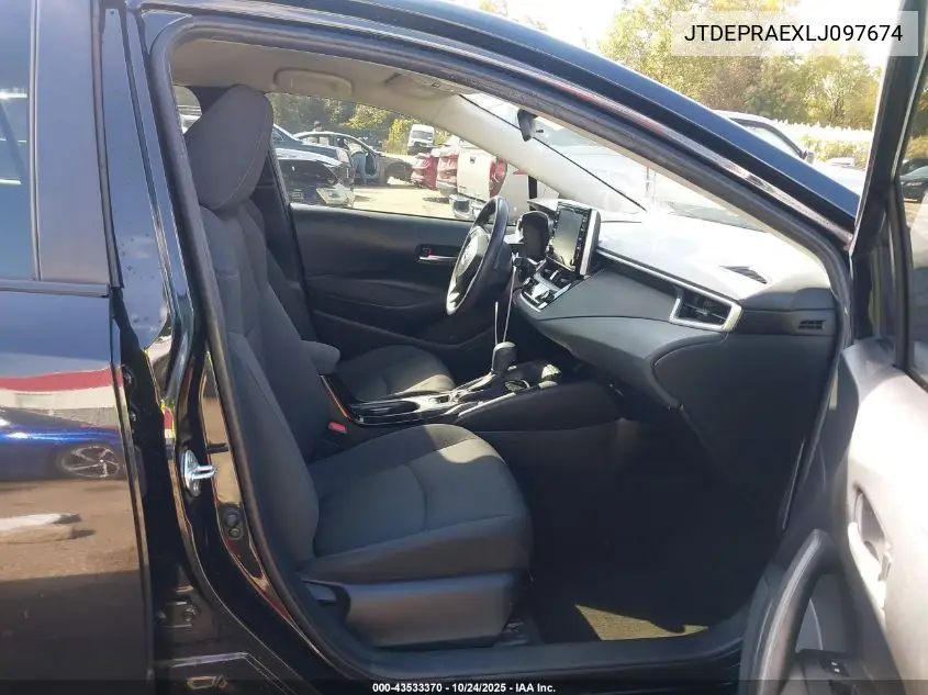 JTDEPRAEXLJ097674 2020 Toyota Corolla Le