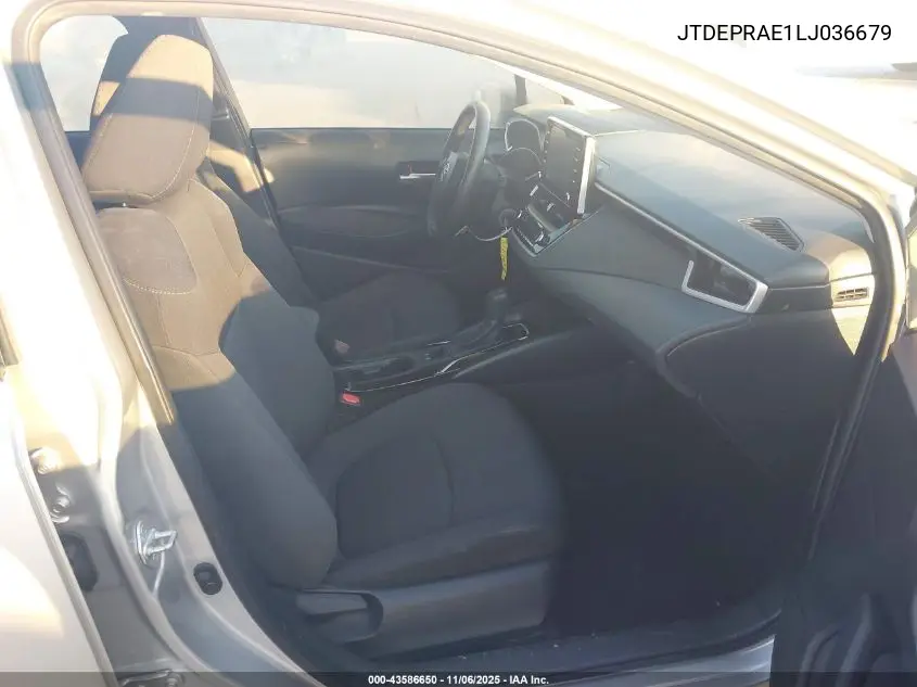 JTDEPRAE1LJ036679 2020 Toyota Corolla Le