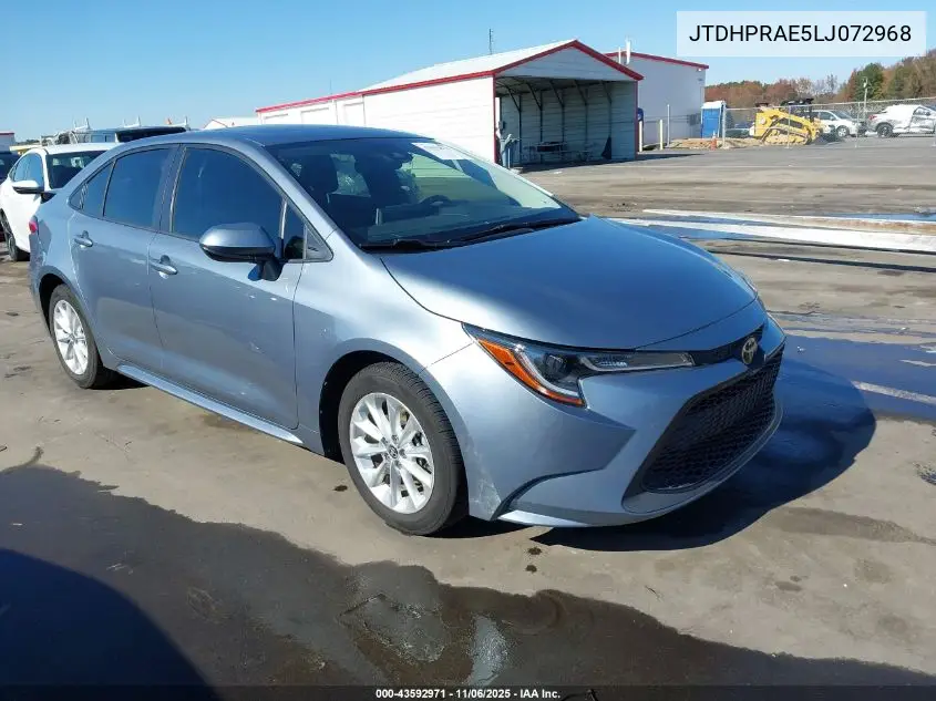 JTDHPRAE5LJ072968 2020 Toyota Corolla Le