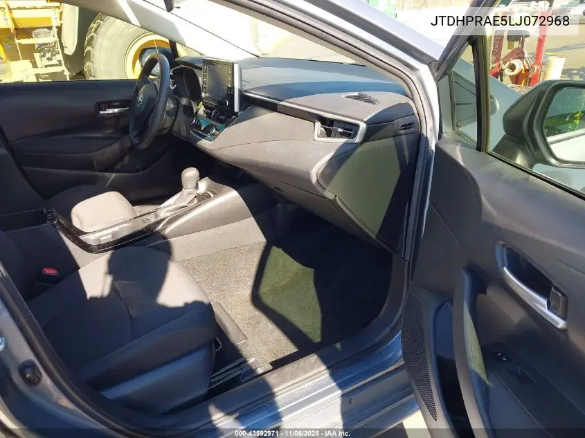 JTDHPRAE5LJ072968 2020 Toyota Corolla Le