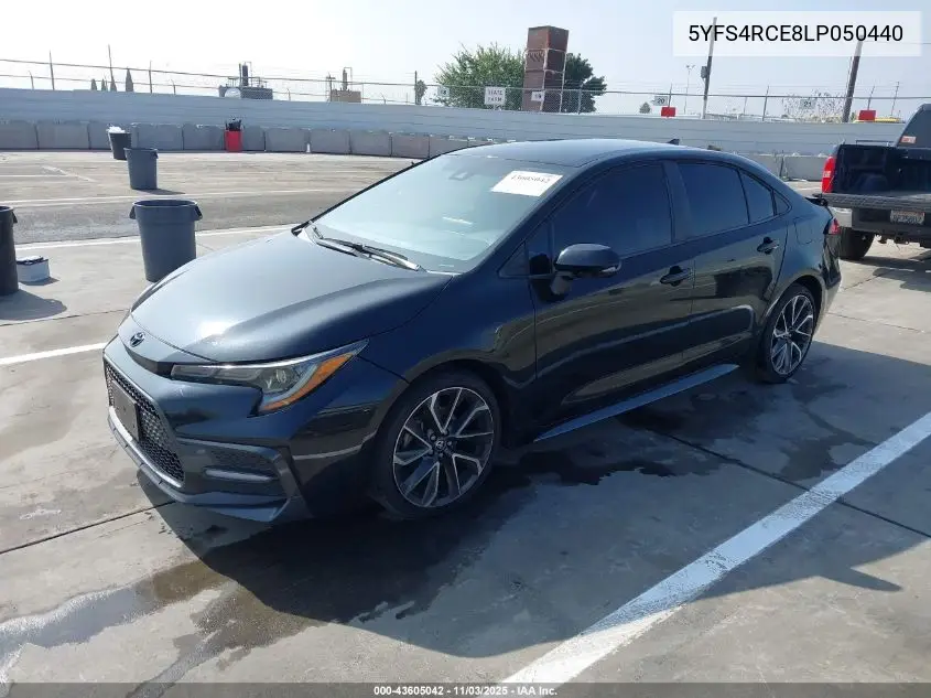 5YFS4RCE8LP050440 2020 Toyota Corolla Se