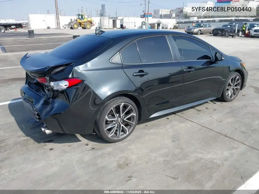5YFS4RCE8LP050440 2020 Toyota Corolla Se