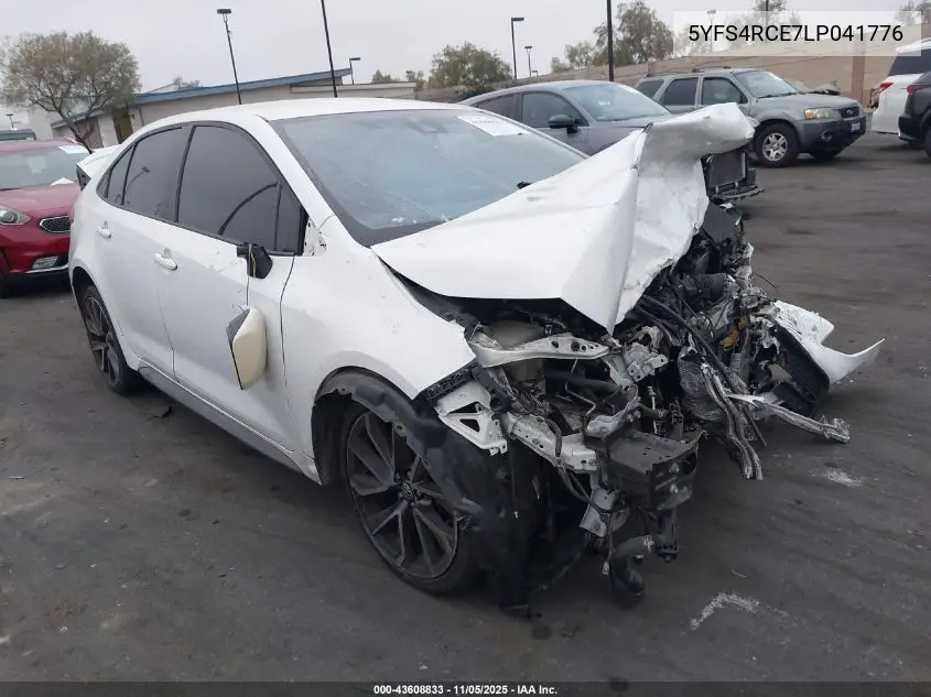5YFS4RCE7LP041776 2020 Toyota Corolla Se