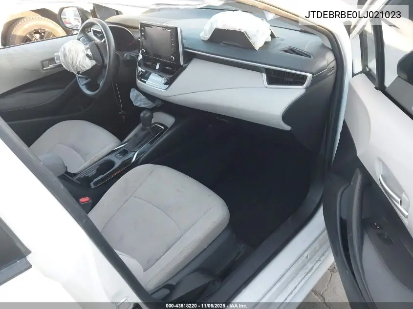 JTDEBRBE0LJ021023 2020 Toyota Corolla Hybrid Le