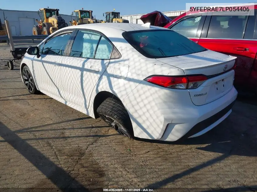 5YFEPRAE7LP054406 2020 Toyota Corolla Le