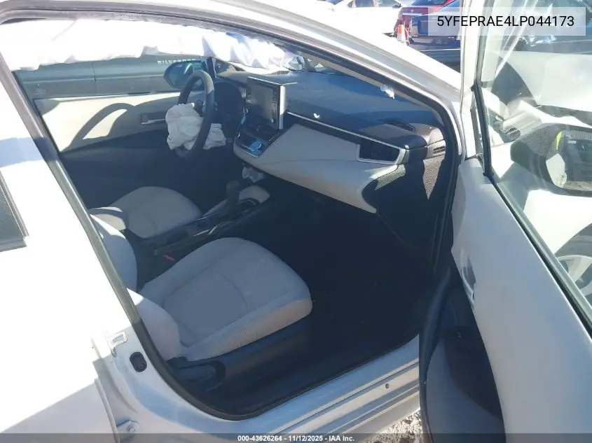 5YFEPRAE4LP044173 2020 Toyota Corolla Le