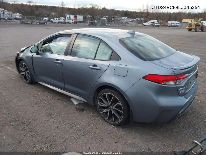 JTDS4RCE9LJ045364 2020 Toyota Corolla Se