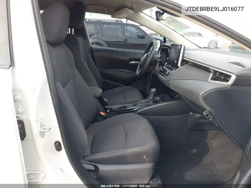 JTDEBRBE9LJ016077 2020 Toyota Corolla Hybrid Le