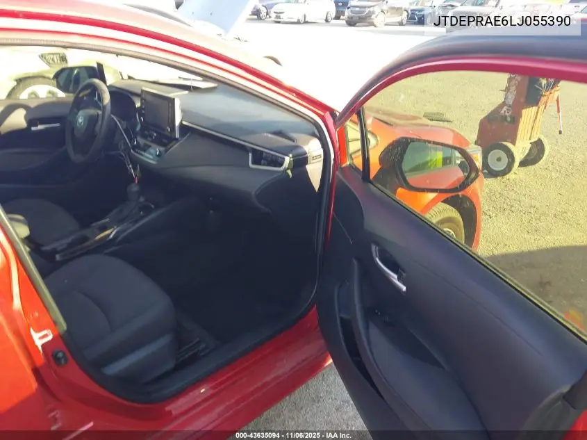 JTDEPRAE6LJ055390 2020 Toyota Corolla Le
