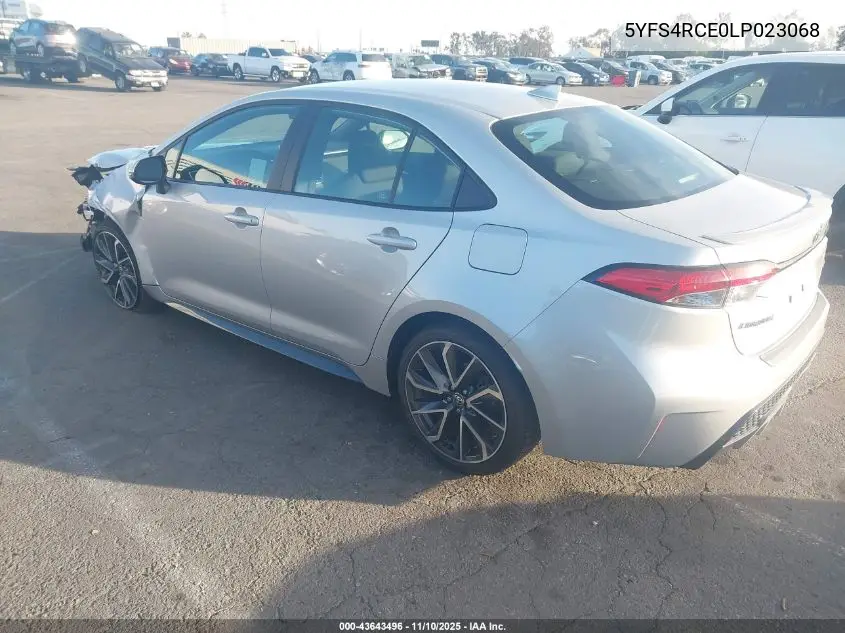 5YFS4RCE0LP023068 2020 Toyota Corolla Se