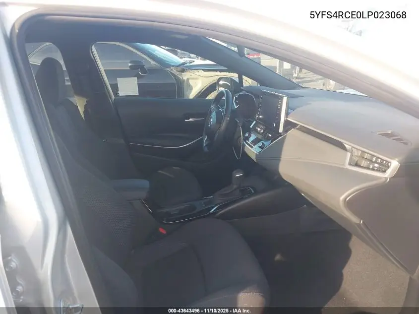 5YFS4RCE0LP023068 2020 Toyota Corolla Se